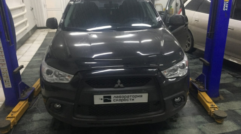 Чип тюнинг на MITSUBISHI ASX 1.6 117hp 2010 года выпуска 