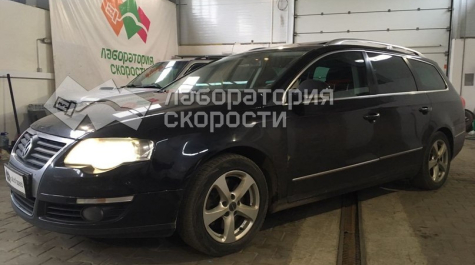 Чип тюнинг, отключение клапана EGR, сажевого фильтра, вихревых заслонок на Volkswagen Passat b6 2.0d 140hp 2008 года выпуска