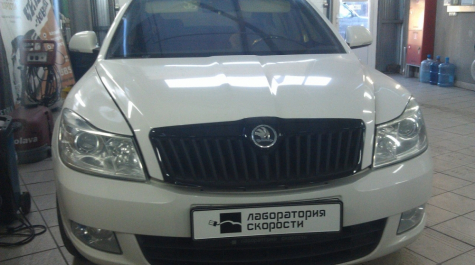 Чип-тюнинг Skoda Octavia II 1.6 AT 102hp 2013 года выпуска