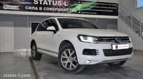 Чип тюнинг Volkswagen touareg 3.6 FSI 249hp 2014 года выпуска